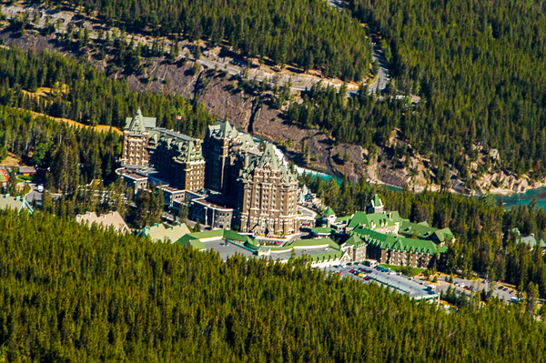 Fairmont Banff Springs Hotel.