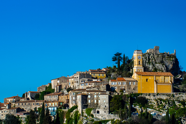 Medieval hilltop village of Eze, France.