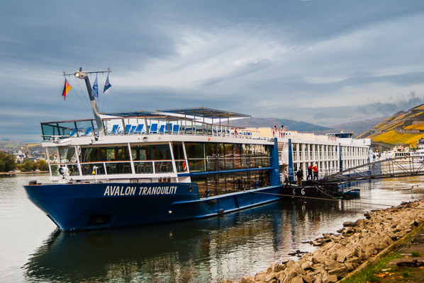 Front view of Ship Avalon Tranquility.