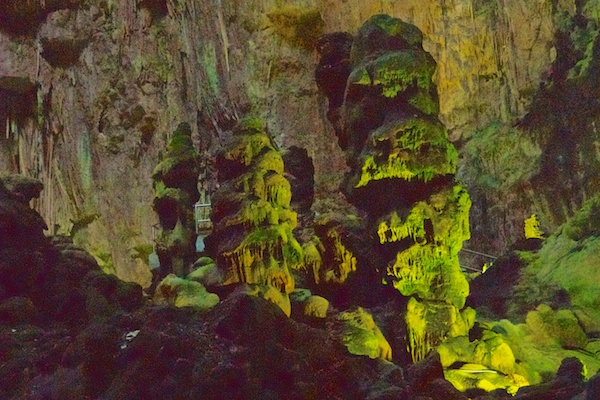 Formations in the Caves of Castellana.