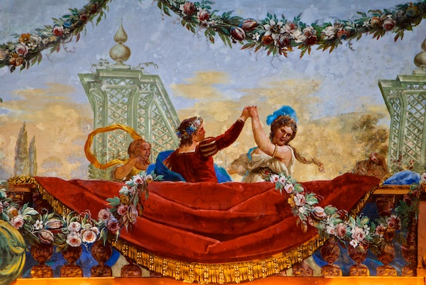 Painting in Reggia of Caserta.