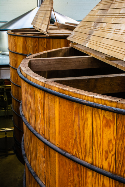Another process in the making of Irish whiskey at the Teeling Distillery in Dublin, Ireland.